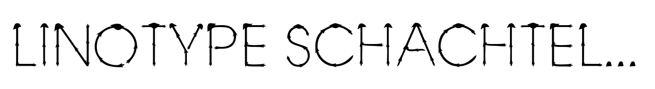 Linotype Schachtelhalm Regular